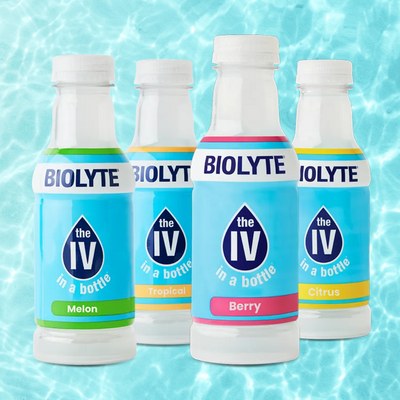 Biolyte drink bottles